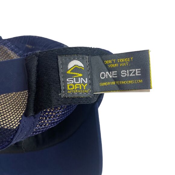 SUNDAY AFTERNOONS X Jessilyn Brinkerhoff Artist Series Fish Truckers Hat Cap - Picture 7 of 7